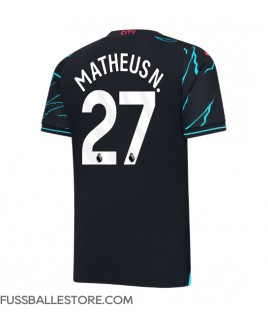 Günstige Manchester City Matheus Nunes #27 3rd trikot 2023-24 Kurzarm
